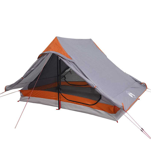 Campingzelt 2 Personen Wasserdicht Grau