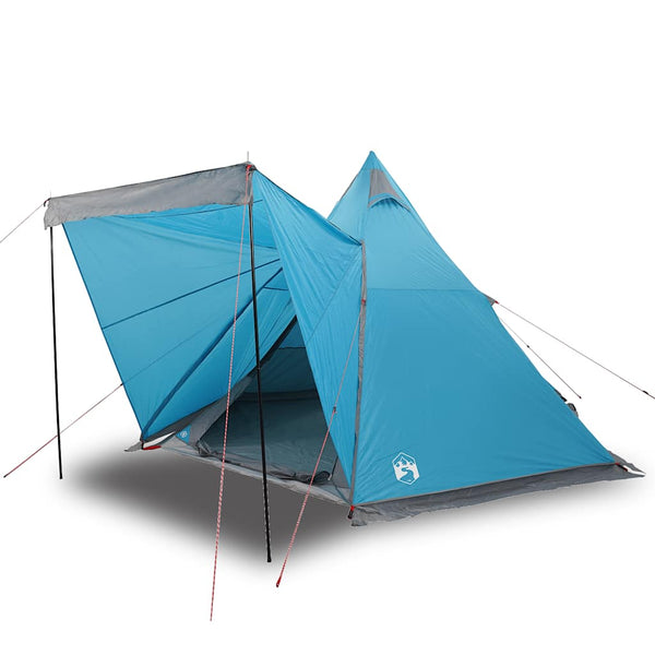 Blaues Tipi-Zelt für 6 Personen