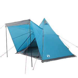 Blaues Tipi-Zelt für 6 Personen