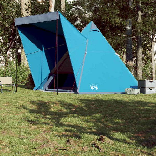 Blaues Tipi-Zelt für 6 Personen