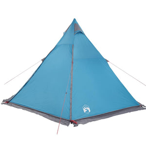 Blaues Tipi-Zelt für 6 Personen
