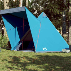 Blaues Tipi-Zelt für 6 Personen