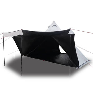Tipi-Zelt für 8 Personen, wasserdicht & verdunkelt