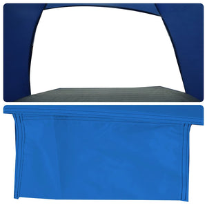 Strandzelt Azurblau für 3 Personen