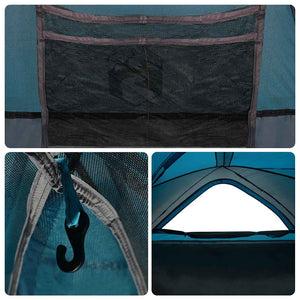 Campingzelt 1 Person - Blau, Wasserfest