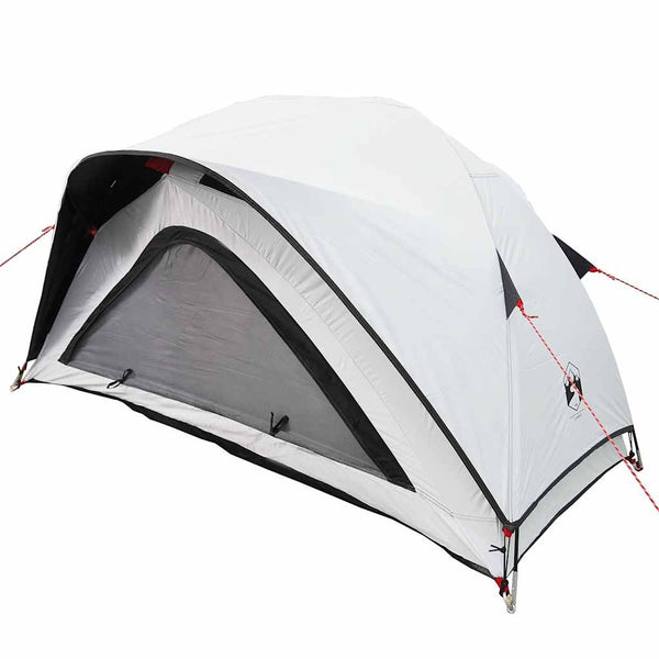 Campingzelt 1 Person Weiß Wasserdicht