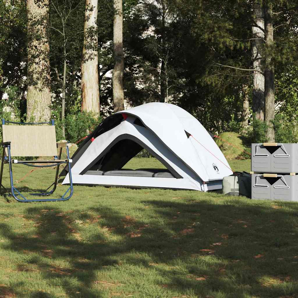 Campingzelt 1 Person Weiß Wasserdicht