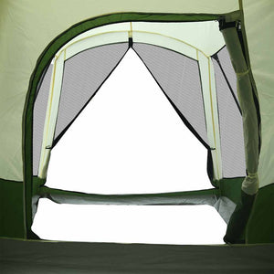 vidaXL Tente tunnel familiale 8 personnes verte imperméable