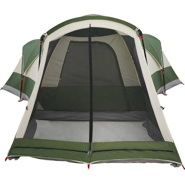 vidaXL Tente tunnel familiale 8 personnes verte imperméable