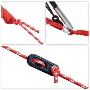 Tunnel Familienzelt 6 Personen Wasserdicht Grün
