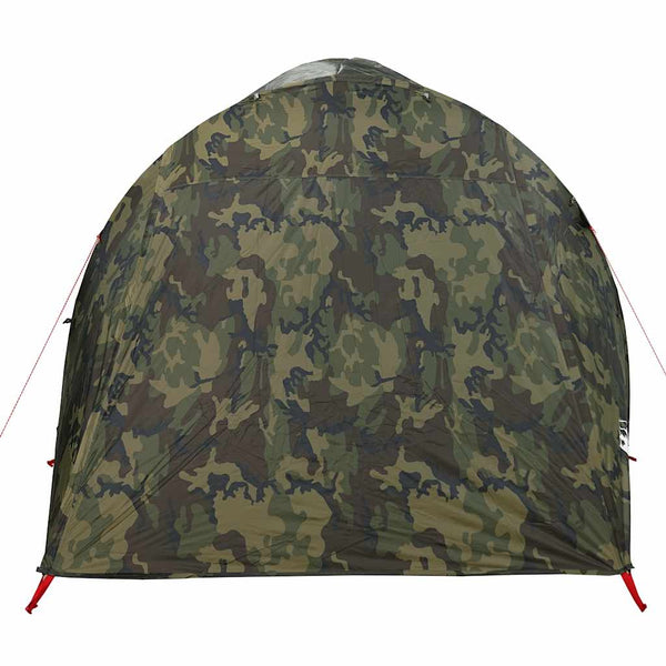 Tunnel Familienzelt 6 Personen Wasserdicht Camouflage