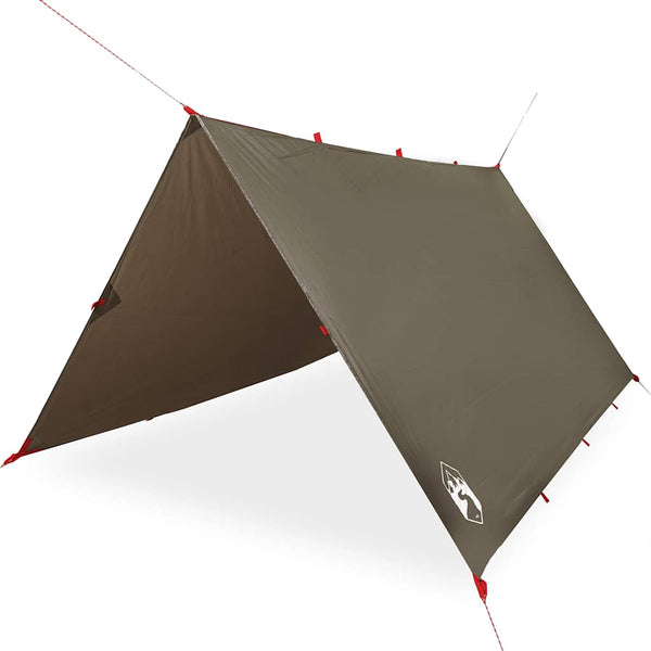 Wasserdichtes Tarp Braun 306x306 cm