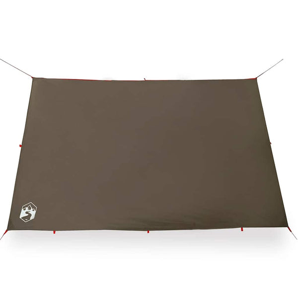 Wasserdichtes Tarp Braun 306x306 cm