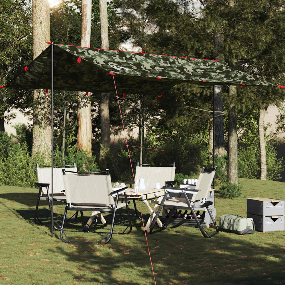 Wasserdichtes Tarp Tarnmuster 306x306 cm