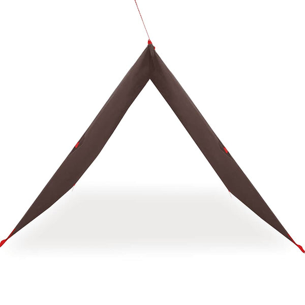 Wasserdichte Tarp Braun 366x306 cm