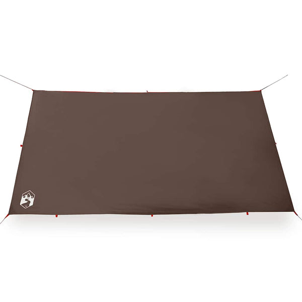 Wasserdichte Tarp Braun 366x306 cm