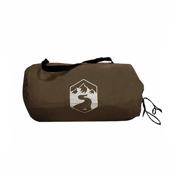 Wasserdichte Tarp Braun 366x306 cm