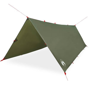 Wasserdichte Tarp Olivgrün 406x306 cm