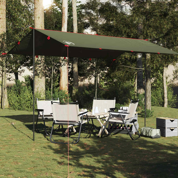Wasserdichte Tarp Olivgrün 406x306 cm