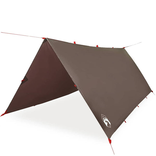 Wasserdichtes Tarp Braun 406x306 cm