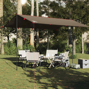 Wasserdichtes Tarp Braun 406x306 cm
