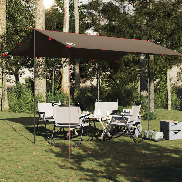 Wasserdichtes Tarp Braun 406x306 cm