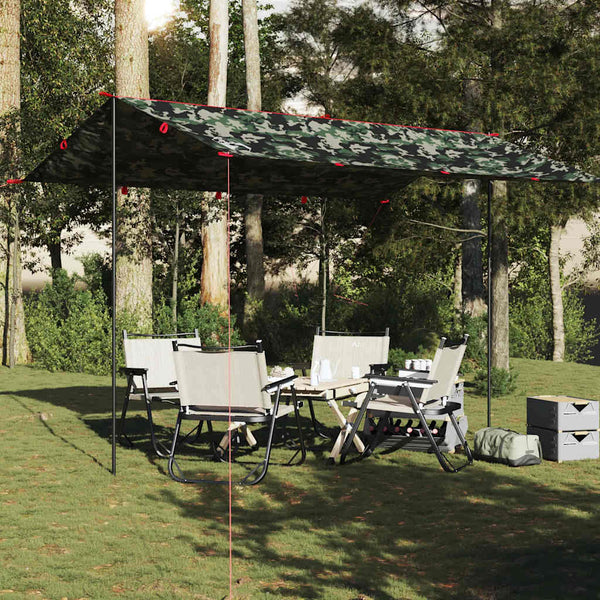 Wasserdichtes Tarp Tarnmuster 406x306 cm