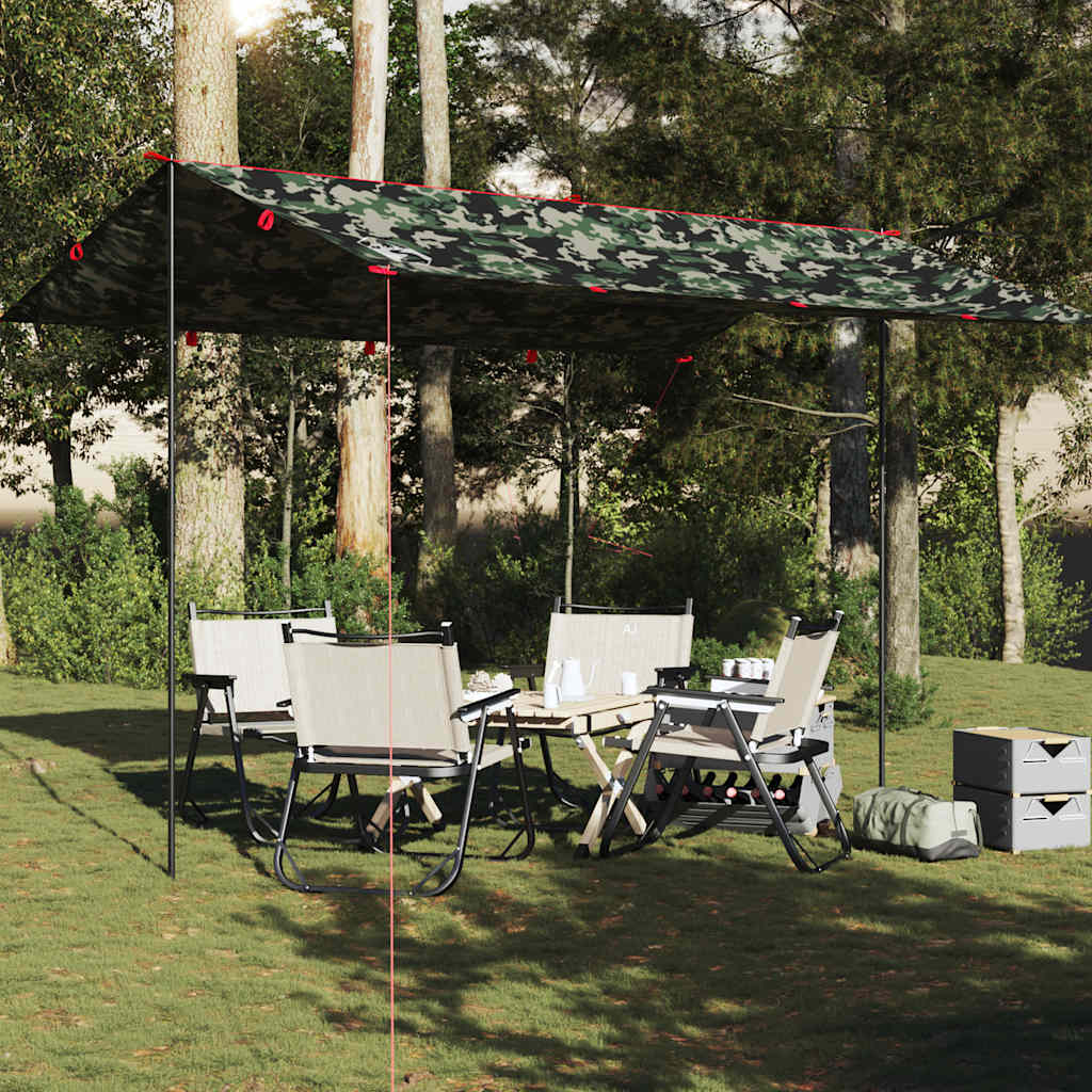 Wasserdichtes Tarp Tarnmuster 406x306 cm