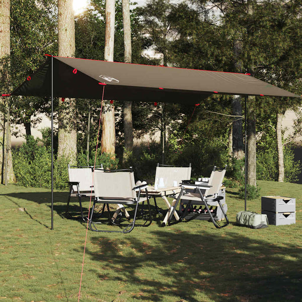 Wasserdichte Tarp Braun 506x306 cm