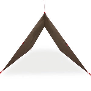 Wasserdichte Tarp Braun 506x306 cm