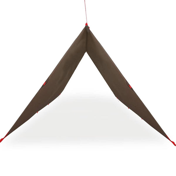Wasserdichte Tarp Braun 506x306 cm