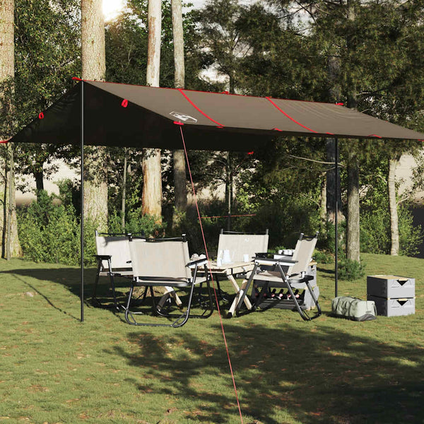 Wasserdichte Tarp Braun 451x420 cm