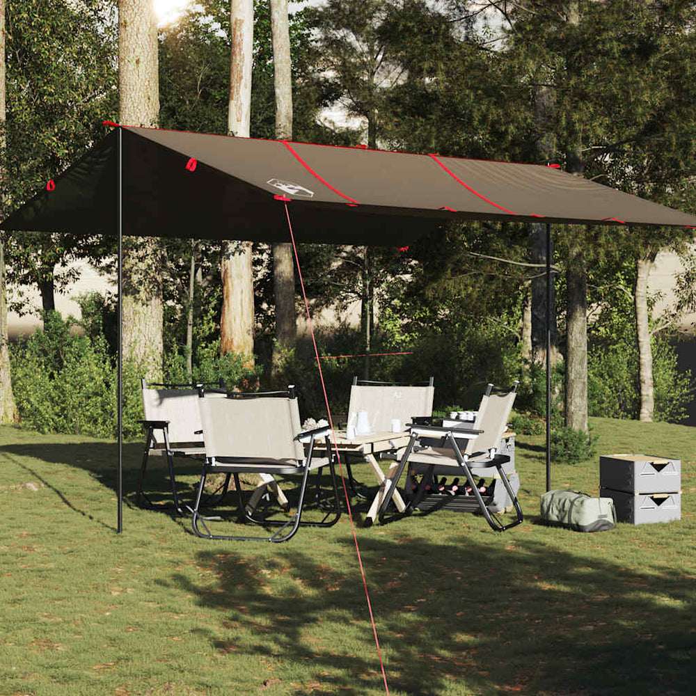 Wasserdichte Tarp Braun 451x420 cm
