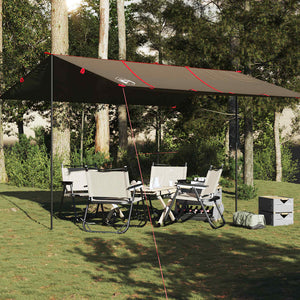 Wasserdichte Tarp Braun 451x420 cm