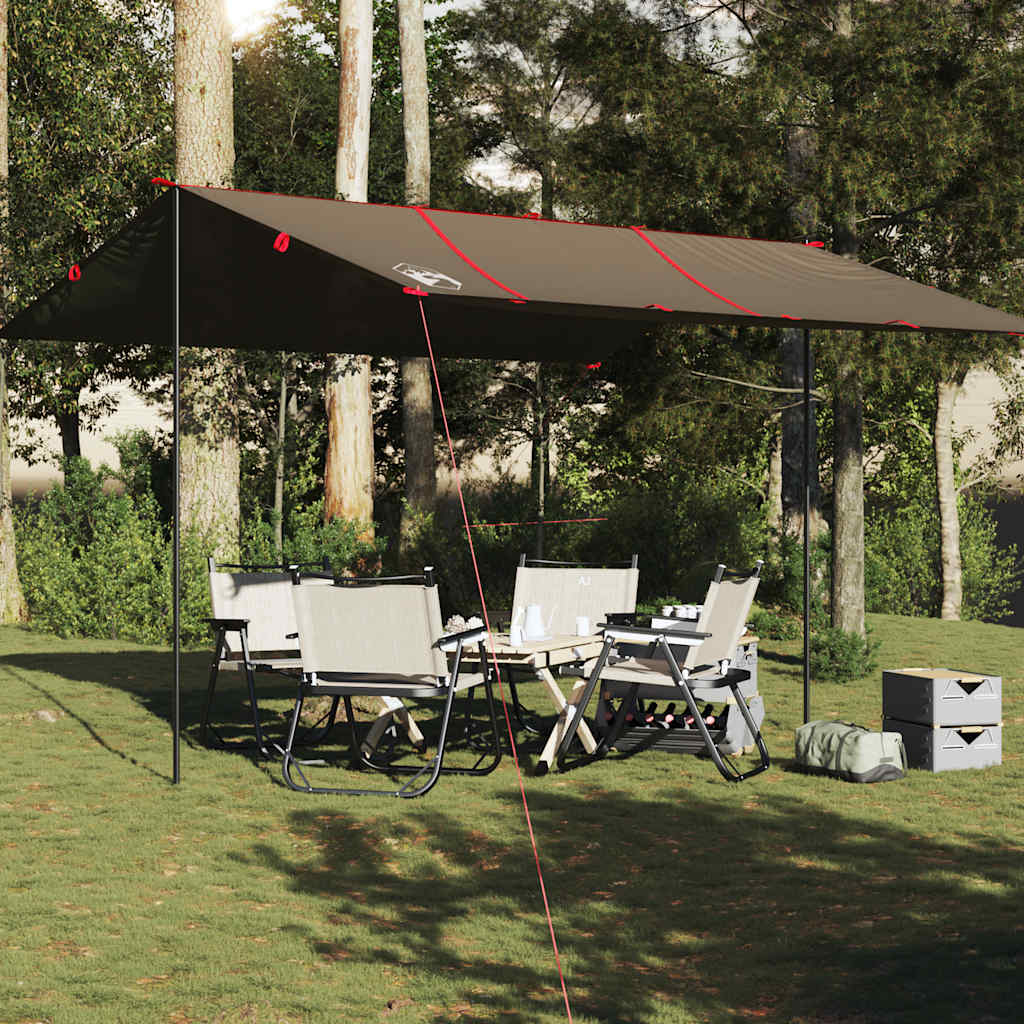 Wasserdichte Tarp Braun 451x420 cm