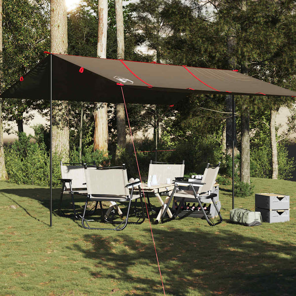 Wasserdichte Tarp Braun 451x420 cm