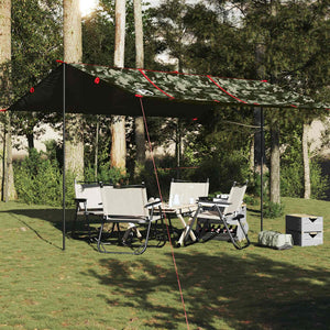Wasserdichte Tarp Tarnmuster 451x420 cm