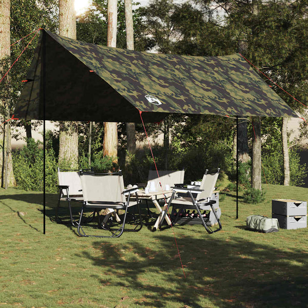 Wasserdichtes Tarp Tarnmuster 438x376x212 cm