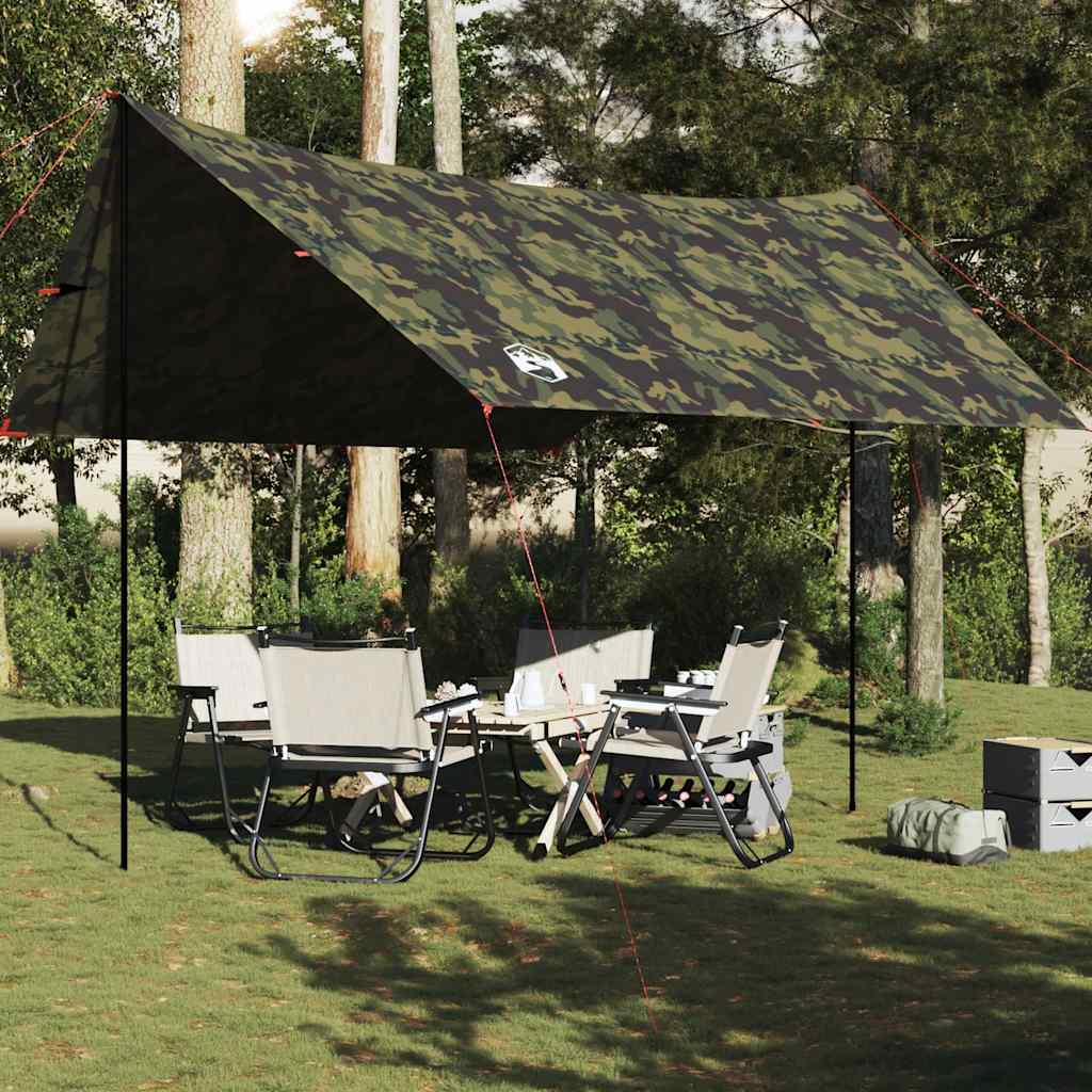 Wasserdichtes Tarp Tarnmuster 438x376x212 cm