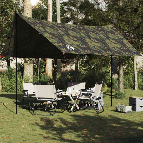 Wasserdichtes Tarp Tarnmuster 438x376x212 cm