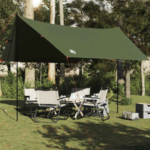 Wasserdichtes Tarp Olivgrün 462x306x211 cm