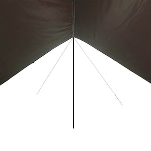 Wasserdichtes Tarp Braun 462x306x211 cm