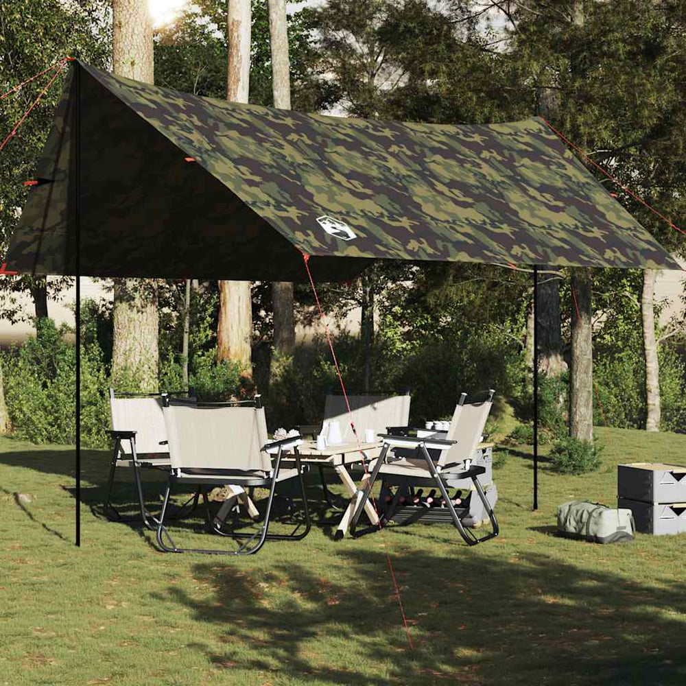Wasserdichtes Tarp Tarnmuster 462x306x211 cm