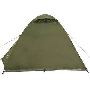 Kuppel-Campingzelt für 3 Personen, Olivgrün