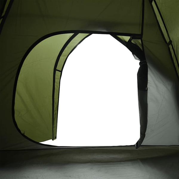 Kuppel-Campingzelt für 3 Personen, Olivgrün