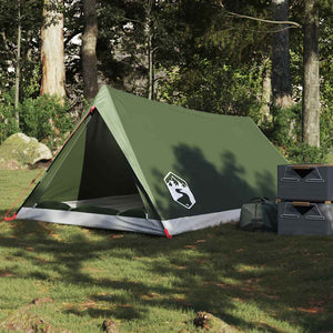 Campingzelt 2 Personen - Olivgrün, Wasserdicht