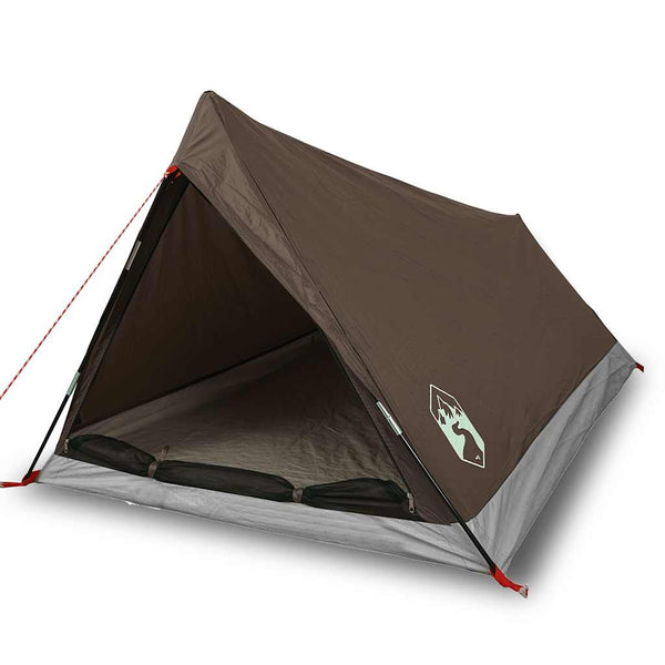 Campingzelt 2 Personen Wasserdicht Braun