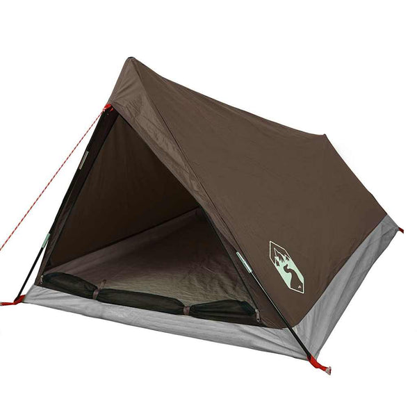 Campingzelt 2 Personen Wasserdicht Braun