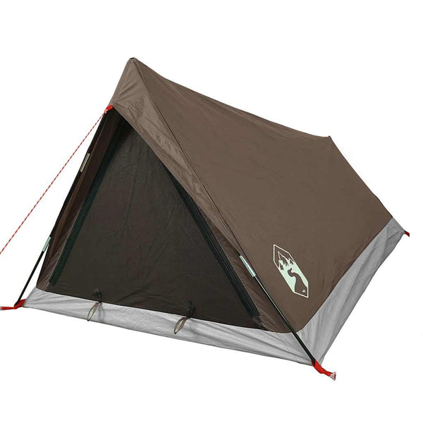 Campingzelt 2 Personen Wasserdicht Braun