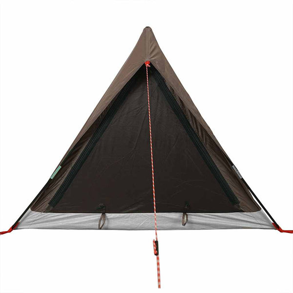 Campingzelt 2 Personen Wasserdicht Braun